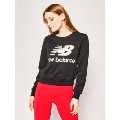 Bluza New Balance Essentials Crew WT91585. Żółte bluzy damskie New Balance, m, bez wzorów, z bawełny, bez rękawów, bez kaptura. W wyprzedaży za 159,00 zł.