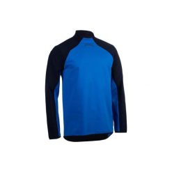 Bluza do rugby na trening R500. Niebieskie bluzy męskie OFFLOAD, xl, bez wzorów, z elastanu, bez kołnierzyka, bez rękawów, bez kaptura. Za 149,99 zł.