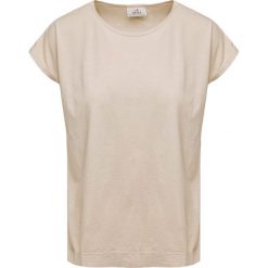 T-shirt DEHA EASY. Białe bluzki damskie Deha, l, bez wzorów, z dzianiny, z okrągłym kołnierzem, bez rękawów. Za 250,00 zł.