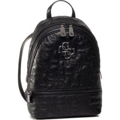 Plecak GUESS - New Wave 4G HWVM74 75320 Black. Czarne plecaki damskie Guess, z aplikacjami, ze skóry ekologicznej. Za 659,00 zł.