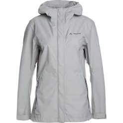 Vaude WOMENS LIERNE JACKET II Kurtka hardshell pewter grey. Szare kurtki damskie softshell Vaude, z hardshellu, outdoorowe. W wyprzedaży za 408,85 zł.