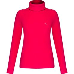 Golf CHERVO TRIO. Czerwone swetry damskie Chervo, na zimę, z aplikacjami, z polaru, bez rękawów, bez kaptura. W wyprzedaży za 285,00 zł.