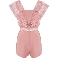 Kombinezony damskie: Topshop STRAP Kombinezon nude