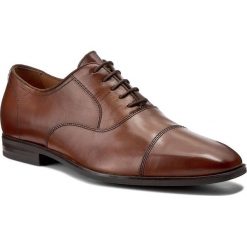Buty wizytowe męskie: Półbuty GEOX – U New Life E U74P4E 00043 C6001 Cognac