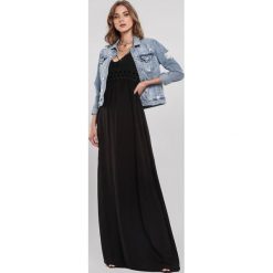 Czarna Sukienka Dancemaker. Czarne sukienki damskie other, s, bez wzorów, bez kołnierzyka, bez rękawów, maxi. Za 69,99 zł.