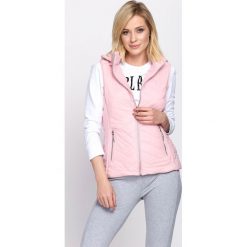 Różowa Kamizelka Self Control. Niebieskie kamizelki damskie marki Reserved, l. Za 74,99 zł.