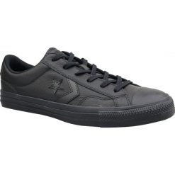 Czarne Buty Converse Star Player Ox M 159779C. Czarne buty sportowe męskie Converse, z gumy, na sznurówki. W wyprzedaży za 369,00 zł.