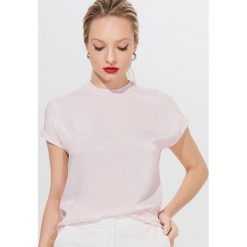 Bluzka z wiskozy z guzikami - Różowy. Różowe bluzki damskie Mohito, s, z wiskozy. Za 59,99 zł.