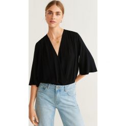 Mango - Bluzka Body. Białe bluzki damskie Mango, m, z elastanu. W wyprzedaży za 59,90 zł.