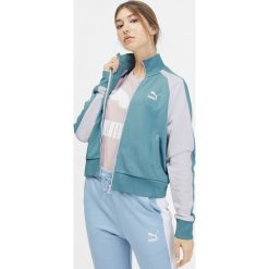 Puma Classics T7 Bluza Niebieski. Niebieskie bluzy damskie Puma, s, bez wzorów, z bawełny, bez rękawów, bez kaptura. Za 274,95 zł.