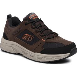 Trekkingi SKECHERS - Oak Canyon 51893/CHBK Chocolate/Black. Pomarańczowe trapery męskie Skechers, ze skóry, bez zapięcia, trekkingowe. Za 239,00 zł.