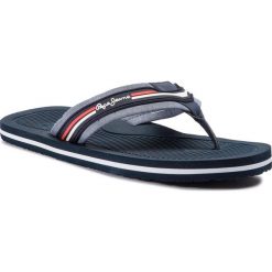Japonki PEPE JEANS - Off Beach Chambray PMS90065 Chambray 564. Niebieskie klapki męskie Pepe Jeans, bez wzorów, z jeansu. Za 129,00 zł.