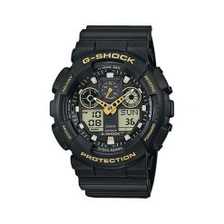 Zegarek G-SHOCK - GA-100GBX-1A9ER Black/Black. Czarne zegarki męskie G-Shock. Za 479,00 zł.