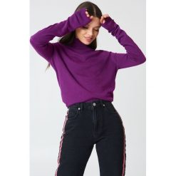 NA-KD Lekki golf dzianinowy - Purple. Fioletowe golfy damskie NA-KD, z dzianiny. Za 121,95 zł.