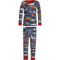 Hatley RUSH HOUR LONG SLEEVE Piżama blue. Niebieskie bielizna chłopięca marki Hatley, z bawełny. Za 159,00 zł.