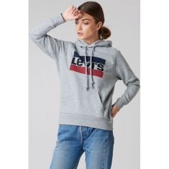 Bluzy damskie: Levi’s Bluza z kapturem Graphic Sportswear – Grey