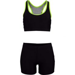 Bikini (2 części) bonprix czarny. Czarne stroje kąpielowe damskie marki bonprix, bez wzorów. Za 69,99 zł.