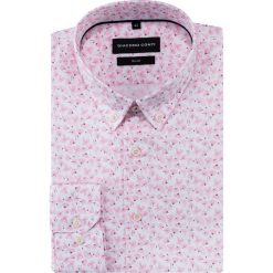 Koszula SIMONE KDBS000606. Różowe koszule męskie Giacomo Conti, m, z nadrukiem, z bawełny, eleganckie, button down, bez rękawów. Za 299,00 zł.