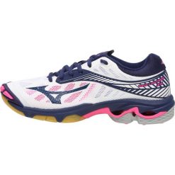 Buty sportowe damskie: Mizuno WAVE LIGHTNING Z4 Obuwie do siatkówki white/blue depths/pink glow