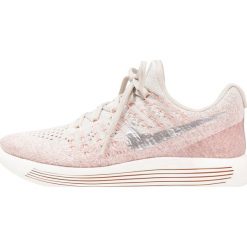 Buty do biegania damskie: Nike Performance LUNAREPIC LOW FLYKNIT 2 Obuwie do biegania treningowe pale grey/metallic silver/sunset glow/taupe grey/sail