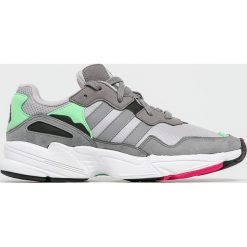 Adidas Originals - Buty Yung-96. Szare buty sportowe męskie adidas Originals, ze skóry, na sznurówki. Za 399,90 zł.