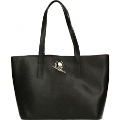 Torba - B76 FREZ NERO. Żółte torebki klasyczne damskie Venezia, ze skóry. Za 249,00 zł.