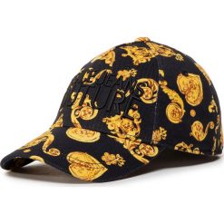 Czapka z daszkiem VERSACE JEANS COUTURE - E8VVBK15 S0686 899. Czarne czapki męskie Versace Jeans Couture, bez wzorów, z elastanu. W wyprzedaży za 339,00 zł.