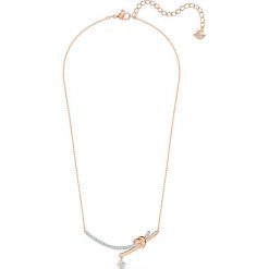 Swarovski - Naszyjnik Lifelong Heart. Żółte naszyjniki damskie Swarovski, z kryształem, metalowe. Za 429,90 zł.