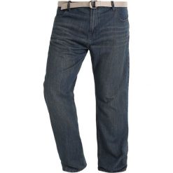 Jeansy męskie regular: BAD RHINO BELTED Jeansy Relaxed Fit blue denim