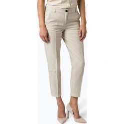 Esprit Collection - Spodnie damskie z dodatkiem lnu, beżowy. Brązowe spodnie damskie Esprit Collection. Za 179,95 zł.