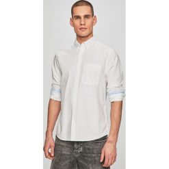 Calvin Klein Jeans - Koszula. Białe koszule męskie Calvin Klein Jeans, m, bez wzorów, z bawełny, casualowe, button down, z długim rękawem. W wyprzedaży za 179,90 zł.