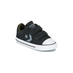 Buty Dziecko Converse Star Player EV 2V Ox Camo Suede - TD. Czarne trampki chłopięce Converse, bez wzorów, retro, bez zapięcia. Za 159,20 zł.