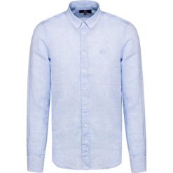 Koszula lniana LA MARTINA. Żółte koszule męskie La Martina, na lato, m, bez wzorów, button down, bez rękawów. Za 700,00 zł.