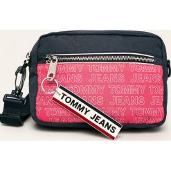 Tommy Jeans - Nerka. Niebieskie nerki damskie Tommy Jeans, bez wzorów, z poliesteru, małe, bez dodatków. Za 299,90 zł.