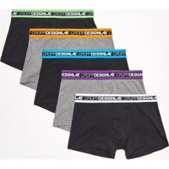 Bokserki 5 pack - Szary. Szare bokserki męskie Cropp, bez wzorów. Za 89,99 zł.