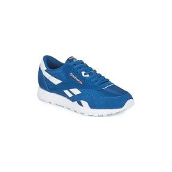 Buty Dziecko Reebok Classic CLASSIC NYLON J. Niebieskie trampki dziewczęce Reebok Classic, bez wzorów, z nylonu, bez zapięcia. Za 143,40 zł.