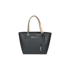 Torby shopper Guess KAMRYN TOTE. Czarne shopper bag damskie Guess, z aplikacjami. Za 539,10 zł.