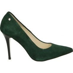 Czółenka - 18-32 WEL VER. Szare buty ślubne damskie Venezia, ze skóry. Za 199,00 zł.
