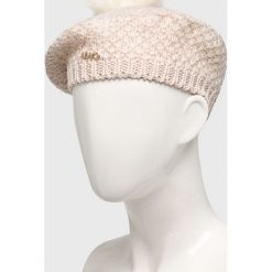 Liu Jo - Czapka. Szare czapki zimowe damskie Liu Jo, z dzianiny. Za 219,90 zł.