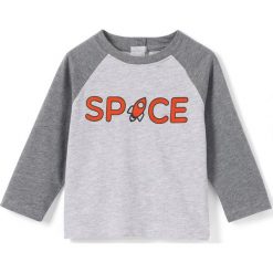 Odzież dziecięca: T-shirt z długim rękawem, dwukolorowy, 1 mies. -3 lata