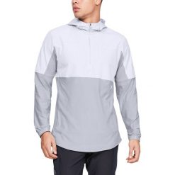 Under Armour Vanish Hybrid Kurtka Biały Szary. Szare płaszcze męskie Under Armour, na wiosnę, l, bez wzorów, z elastanu, bez kaptura. Za 378,95 zł.