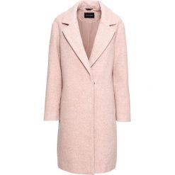 Płaszcz z materiału w optyce wełny bonprix stary jasnoróżowy - beżowy melanż. Różowe płaszcze damskie bonprix, melanż, z wełny, eleganckie. Za 239,99 zł.