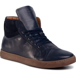 Sneakersy QUAZI - QZ-24-05-000725 607. Niebieskie sneakersy męskie QUAZI, bez zapięcia. Za 319,00 zł.