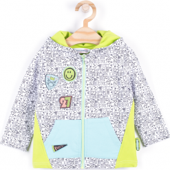 Bluza. Szare bluzy chłopięce marki SKATE LIFE, z nadrukiem, z elastanu, z długim rękawem, długie, z kapturem. Za 49,90 zł.