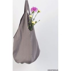 Shopper bag damskie: LINEN BAG – Szara