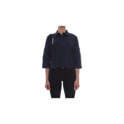 Bluzki Twin Set TP2050. Niebieskie bluzki damskie marki Twin Set, xs, bez wzorów, bez kołnierzyka, bez rękawów. Za 485,91 zł.