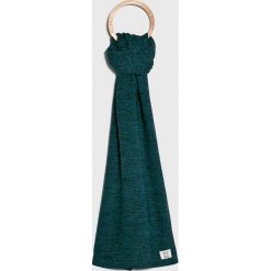 Tom Tailor Denim - Szalik. Niebieskie szaliki męskie marki TOM TAILOR DENIM, z bawełny. W wyprzedaży za 99,90 zł.