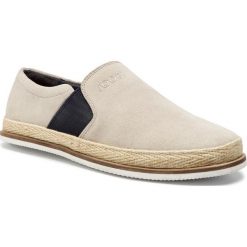 Espadryle JOOP! - Zenon 4140004419 Nature 103. Brązowe espadryle męskie ze skóry. W wyprzedaży za 349,00 zł.