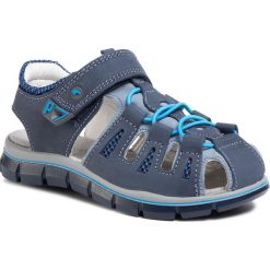 Sandały PRIMIGI - 5392711 S Azzu. Niebieskie sandały chłopięce Primigi, ze skóry ekologicznej, bez zapięcia. Za 279,00 zł.