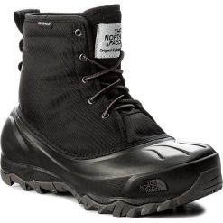 Śniegowce THE NORTH FACE - Tsumoru Boot T93MKTWE3 Tnf Black/Dark Gull Grey. Czarne buty zimowe damskie The North Face, z gumy. W wyprzedaży za 329,00 zł.